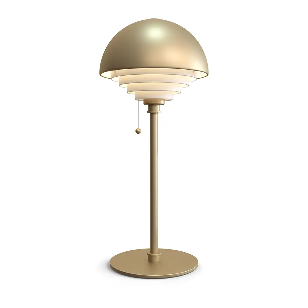 Herstal, Motown bordslampa mässing E27