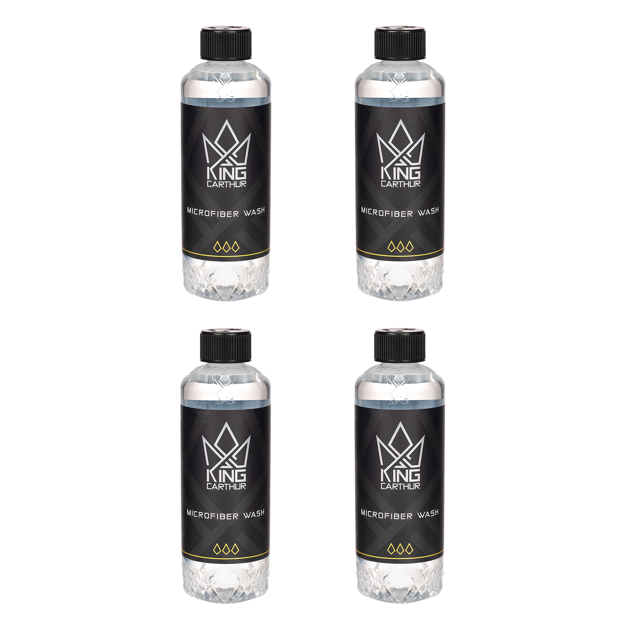 Mikrofiberrengöring King Carthur Microfiber Wash, 500 ml, 4 x 500 ml