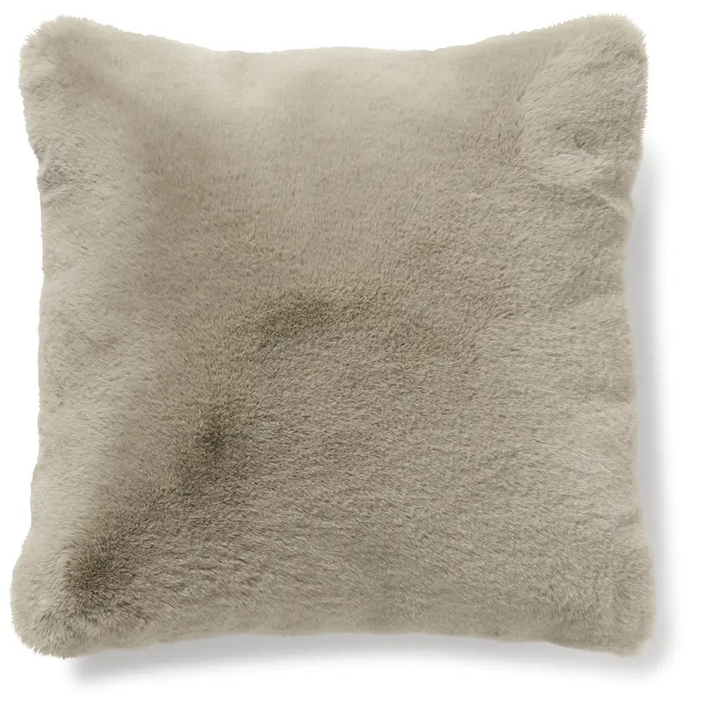 Skinnwille, Fluffy Kuddfodral 45x45 cm Taupe