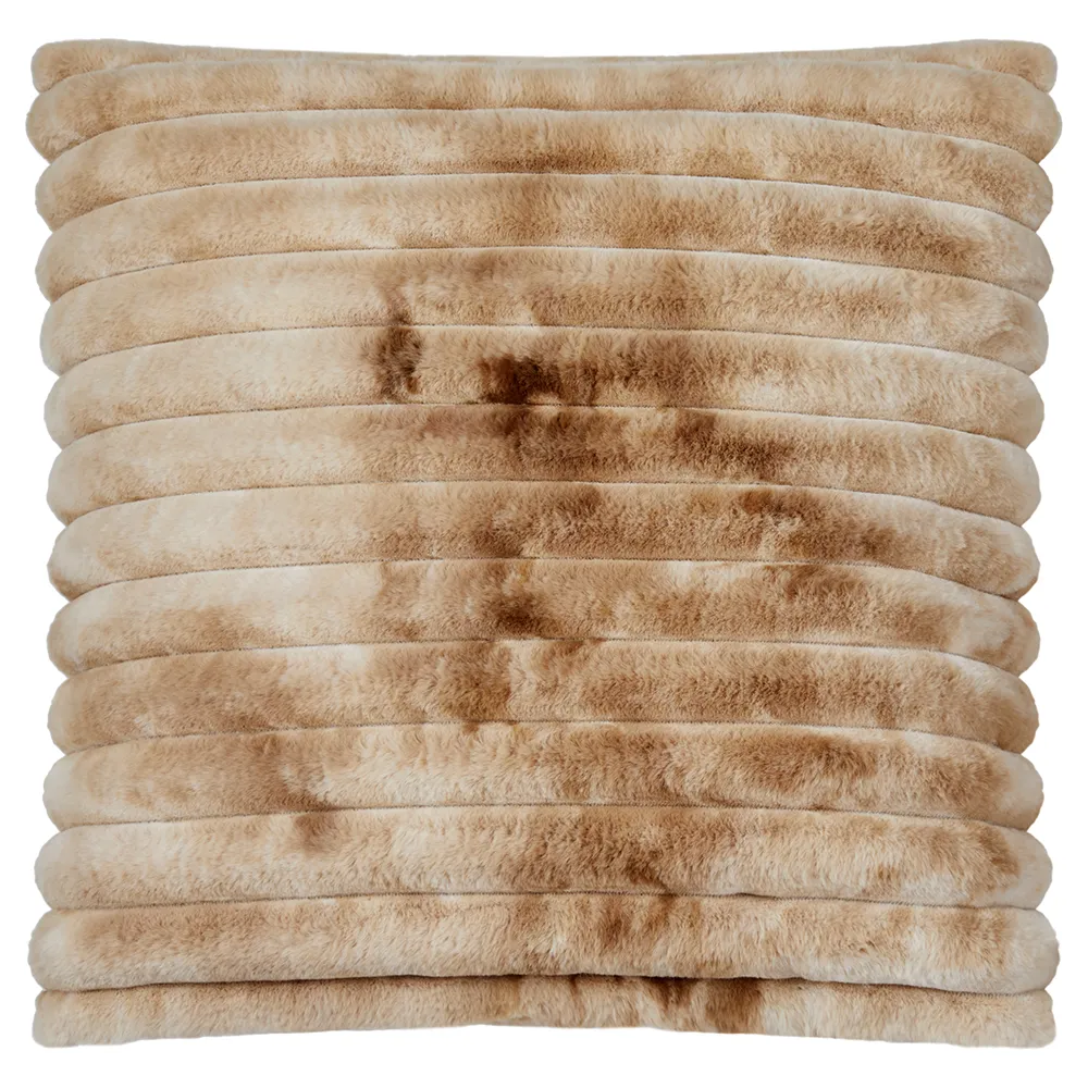 Skinnwille, Stripy prydnadskydde 45x45 cm Toffee