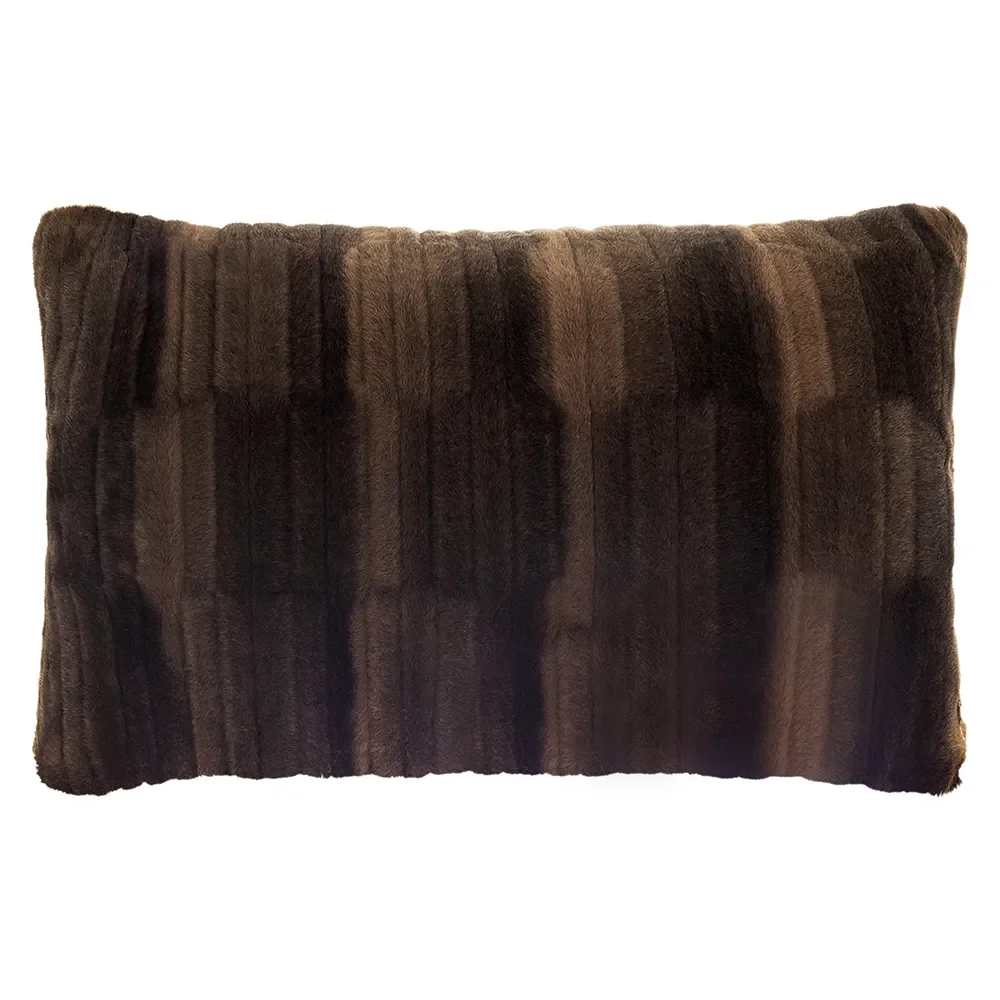 Skinnwille, Browny Kudde 40x60 cm Chocolate