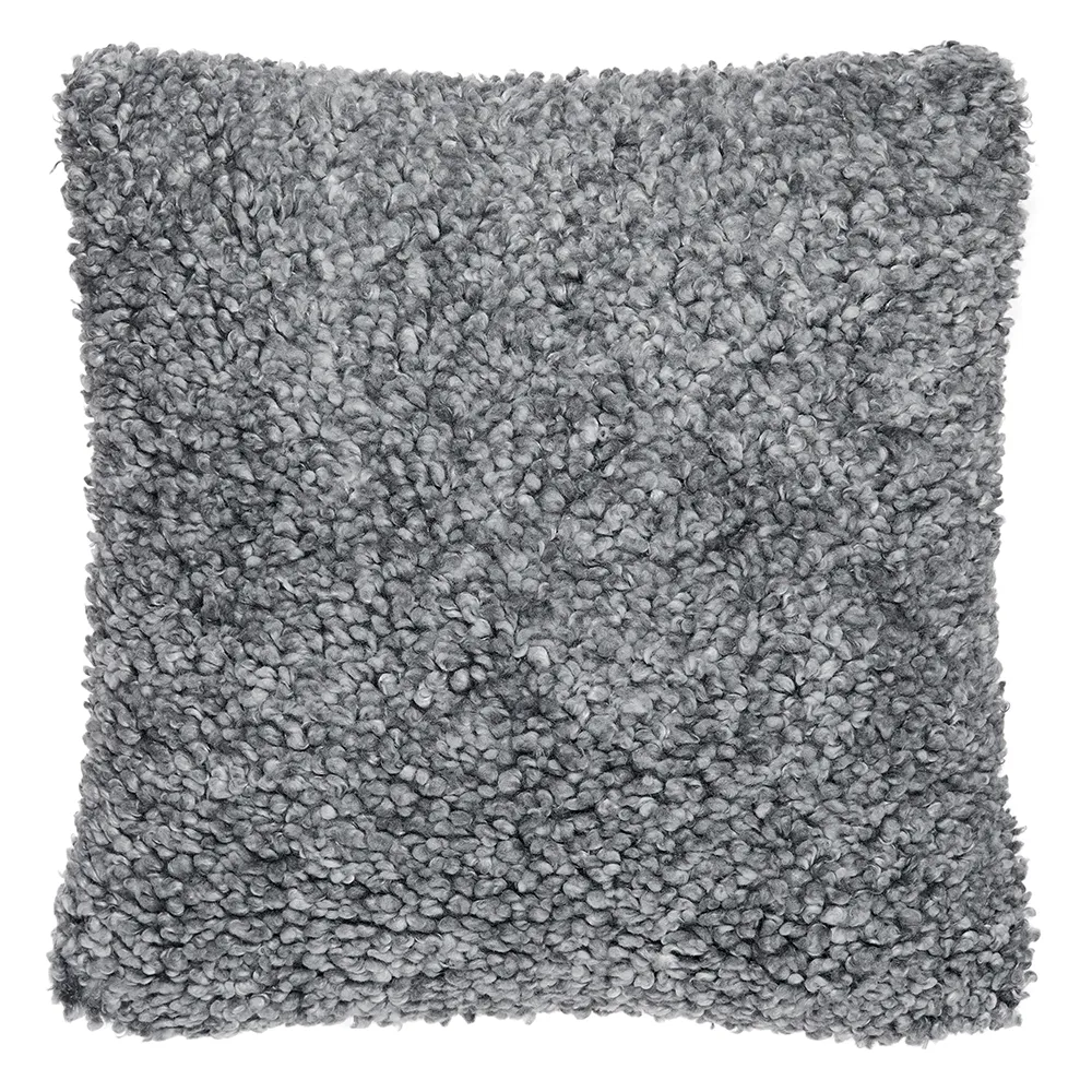 Skinnwille, Wooly prydnadskydde 45x45 cm Grey