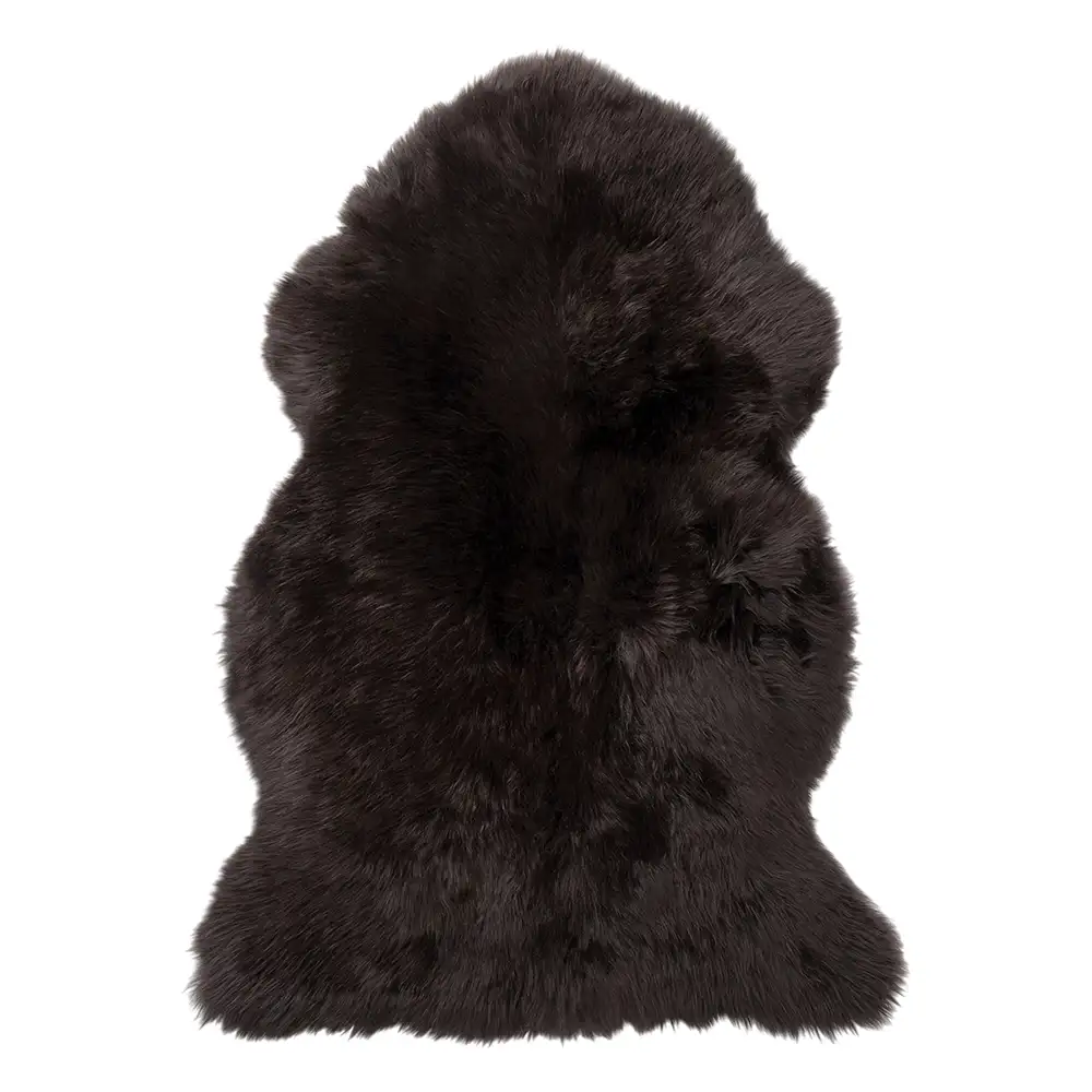 Skinnwille, Gently Fårskinn 60x100 cm Dark Brown