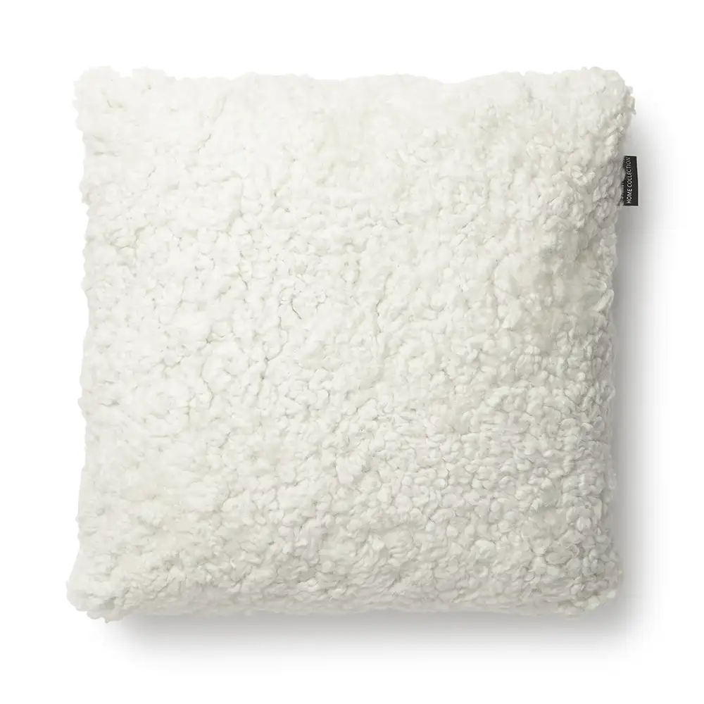 Skinnwille, Curly kuddfodral 45x45 cm White