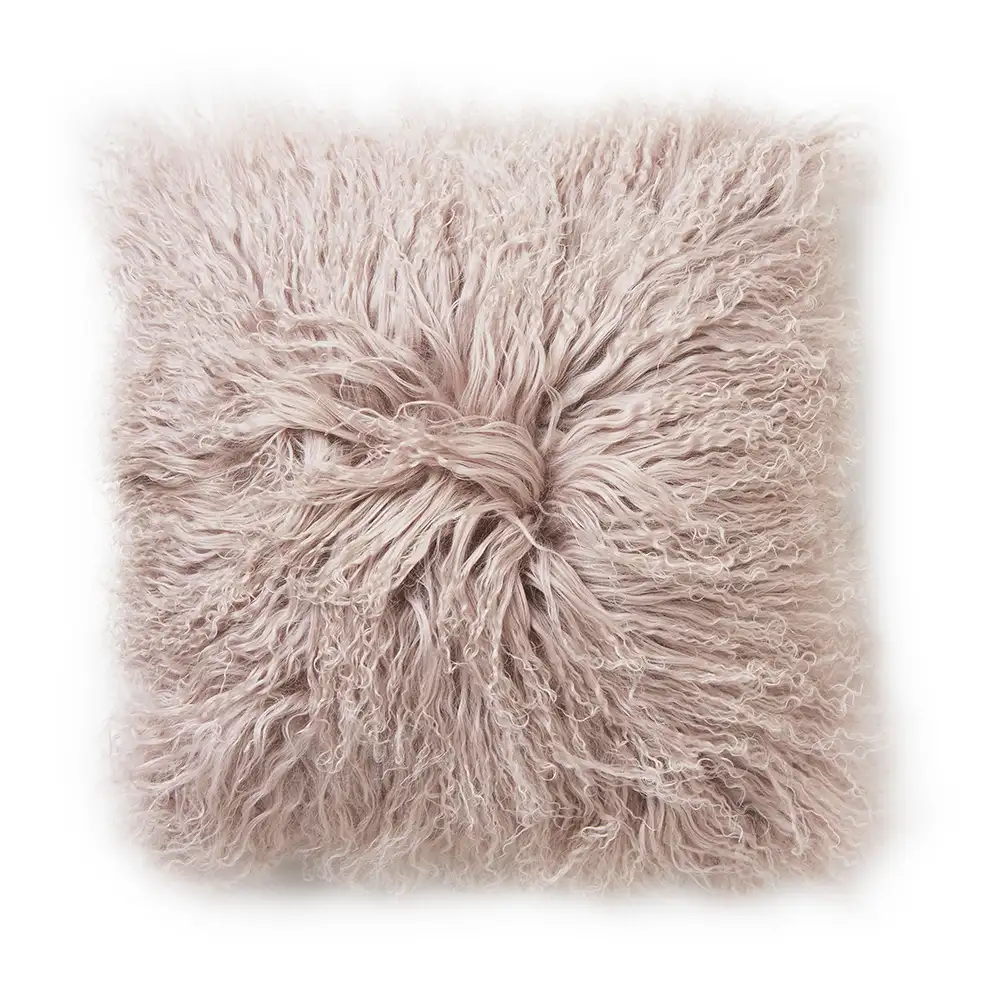 Skinnwille, Shansi Kuddfodral 40x40 cm Pink