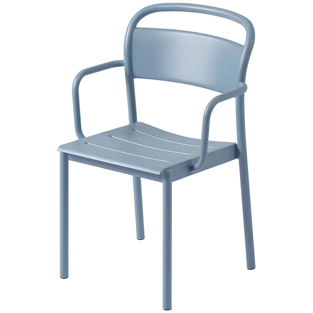 Muuto, Linear Steel Karmstol - Pale Blue