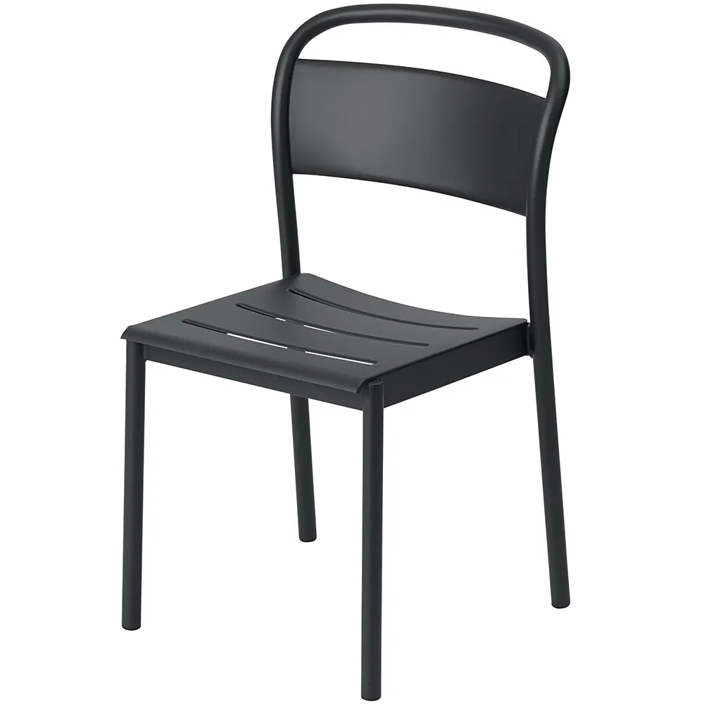 Muuto, Linear Steel Matstol Anthracite Black