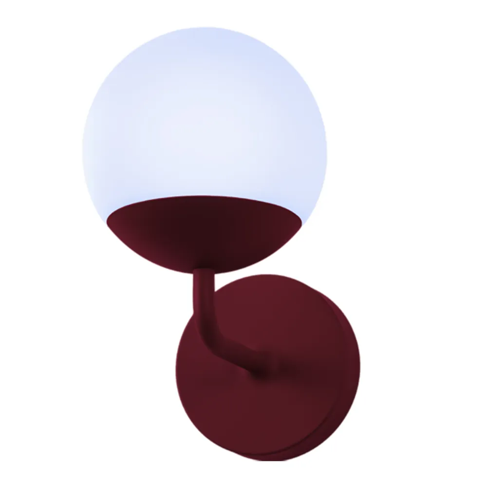 Fermob, Mooon! Vägglampa Black Cherry