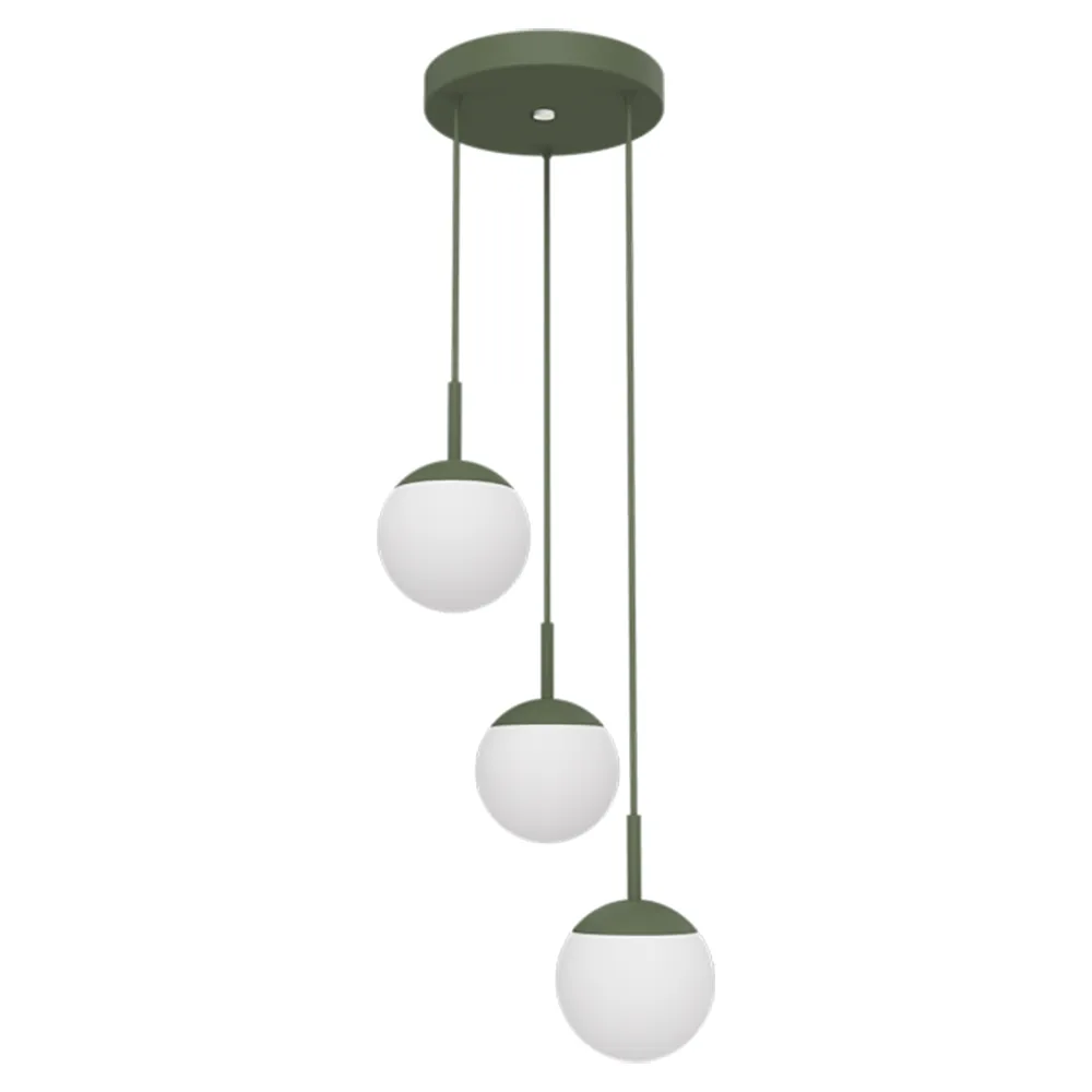 Fermob, Mooon! Trippel taklampa Cactus