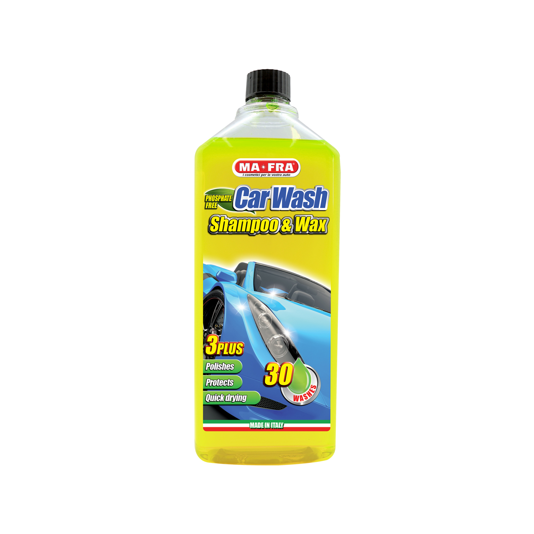 Vaxschampo Mafra Car Shampoo&Wax, 1000 ml, 1000 ml