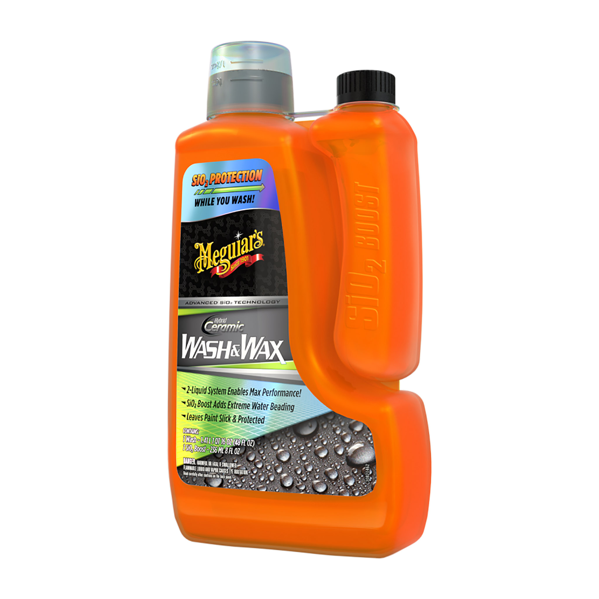 Bilschampo Meguiars Hybrid Ceramic Wash&Wax, 1400 ml, Endast Schampo