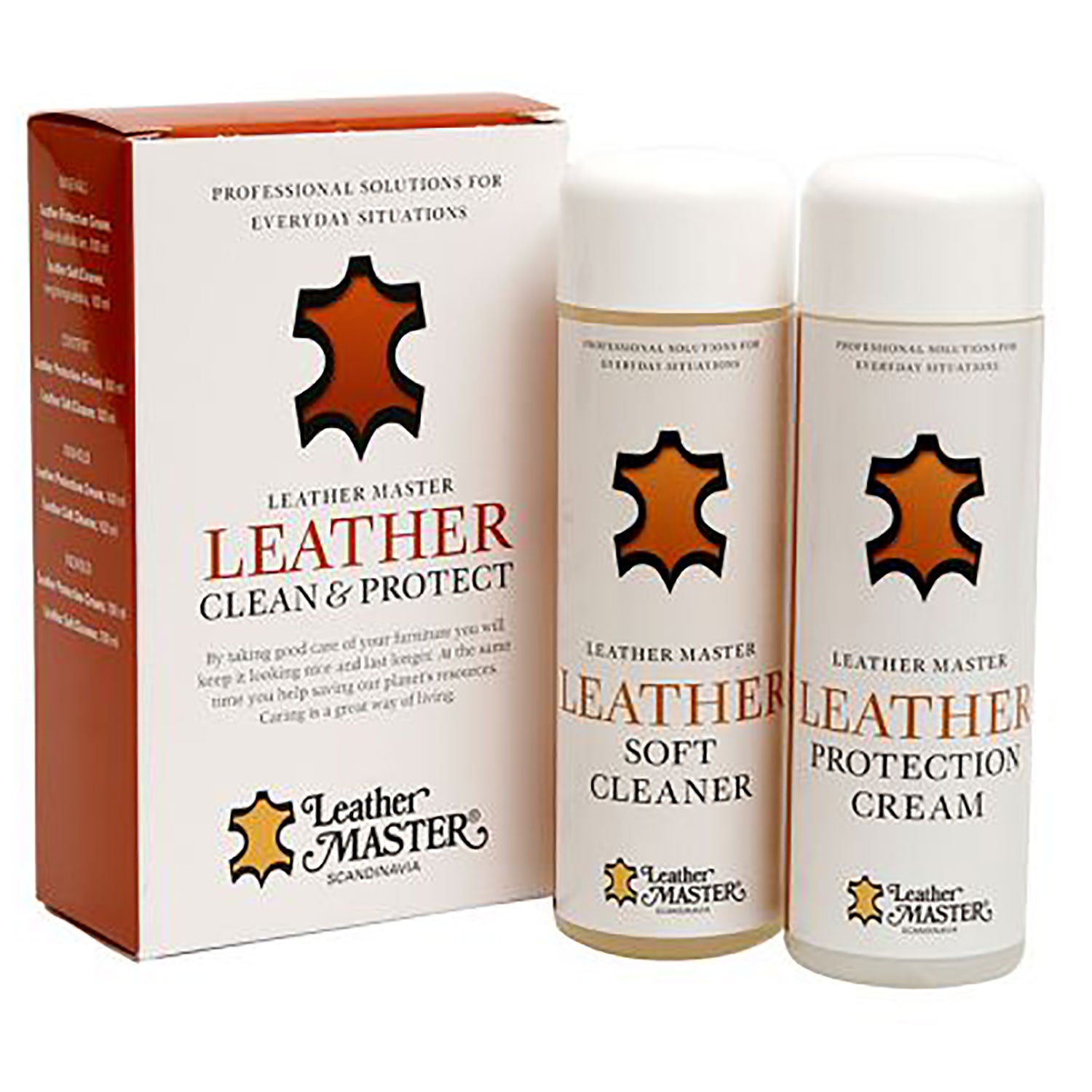 Leather Master, Läder rengöring & skydd mini 2 x 100 ml