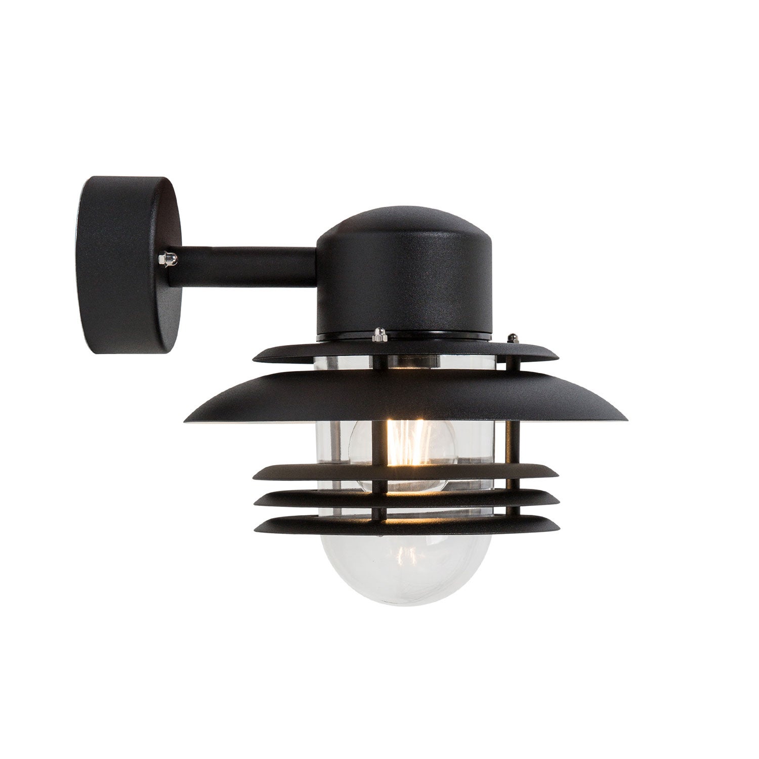 Belid, Mira Vägglampa Ip23 D240 Svartstruktur