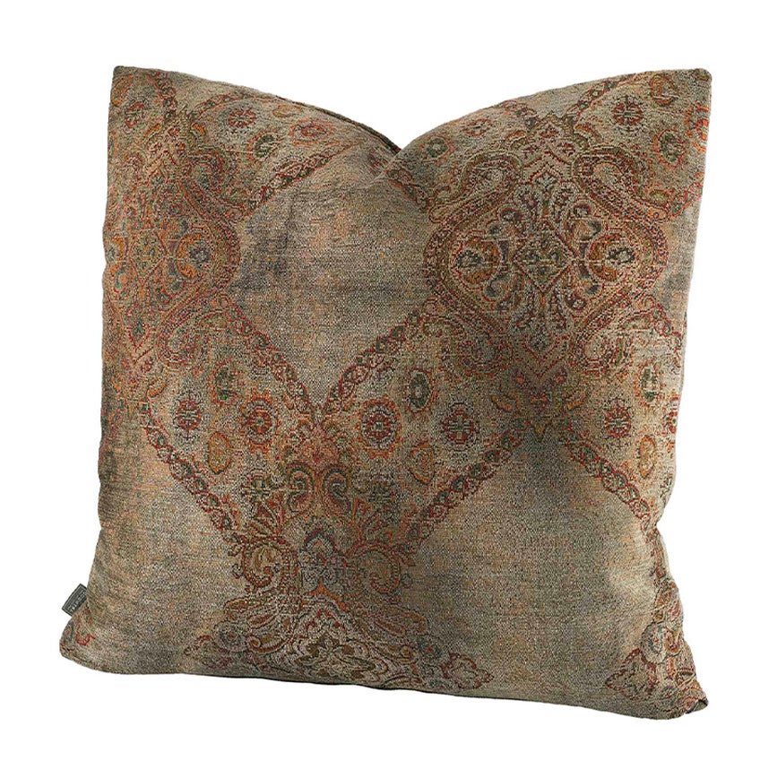 Artwood, Miralago Paisley Taupe Kuddfodral Plain 60X60