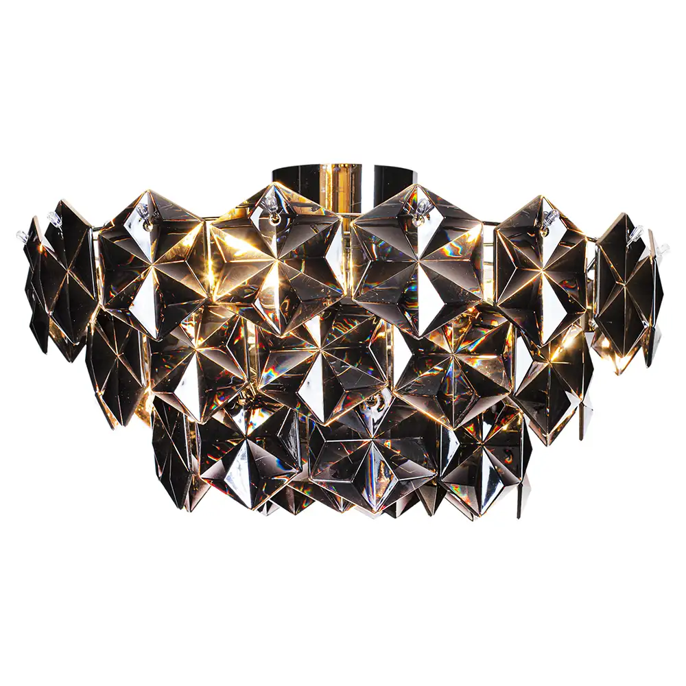 by Rydéns, Monarque plafond Ø50cm Svart
