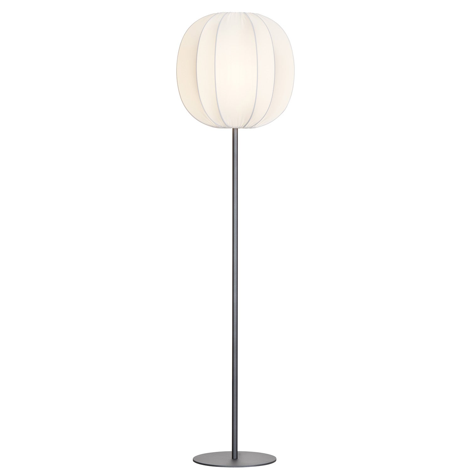 Herstal, Neo Golvlampa Grafitstruktur/Vit Lycra