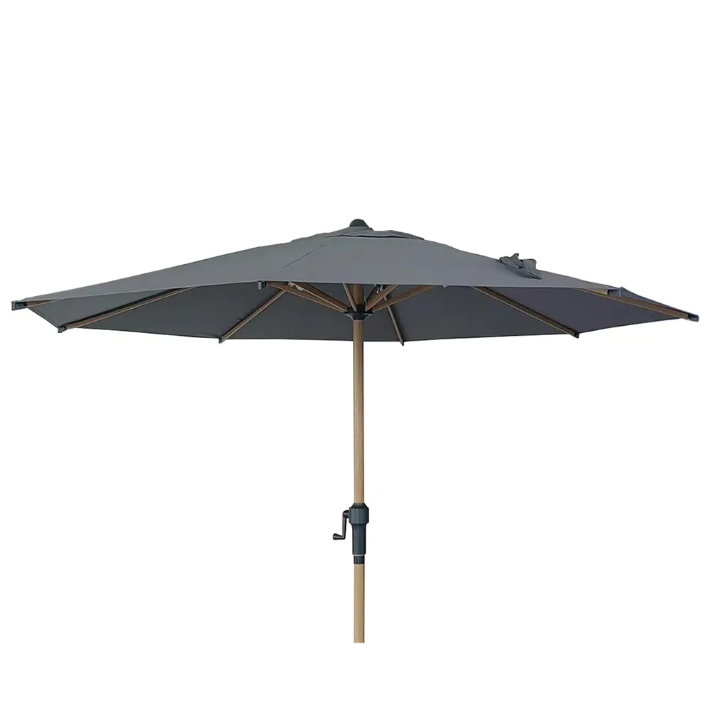 Hillerstorp, Parasoll Ø300 cm Mörkgrå