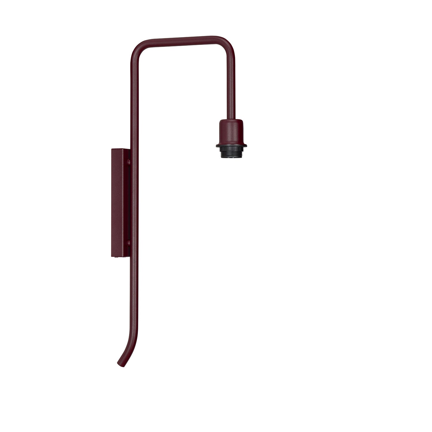 Belid, Pensile Vägglampa Fast Installation Dark Red Exkl Textilskärm