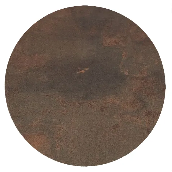 Nardi, Bordsskiva laminat 70 cm Corten