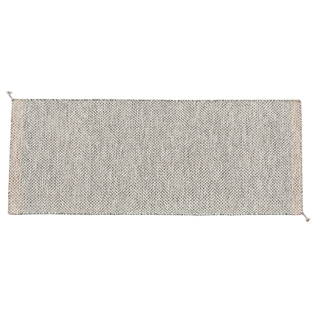 Muuto, Ply Matta 200x80 cm Black/White