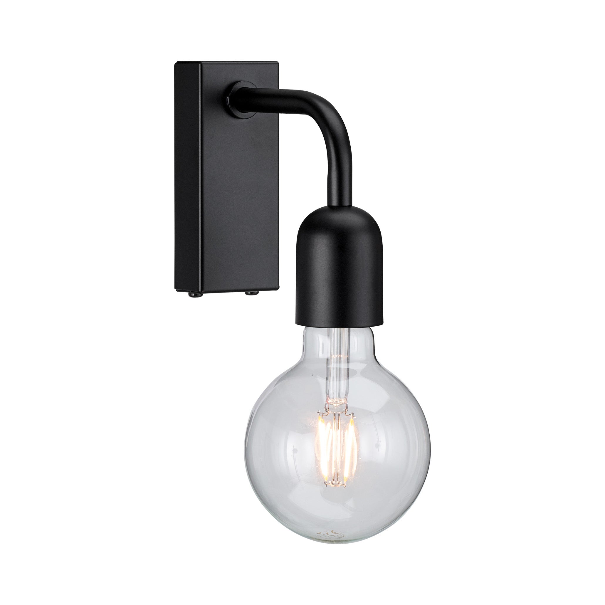 Belid, Regal Vägglampa 1 Mattsvart