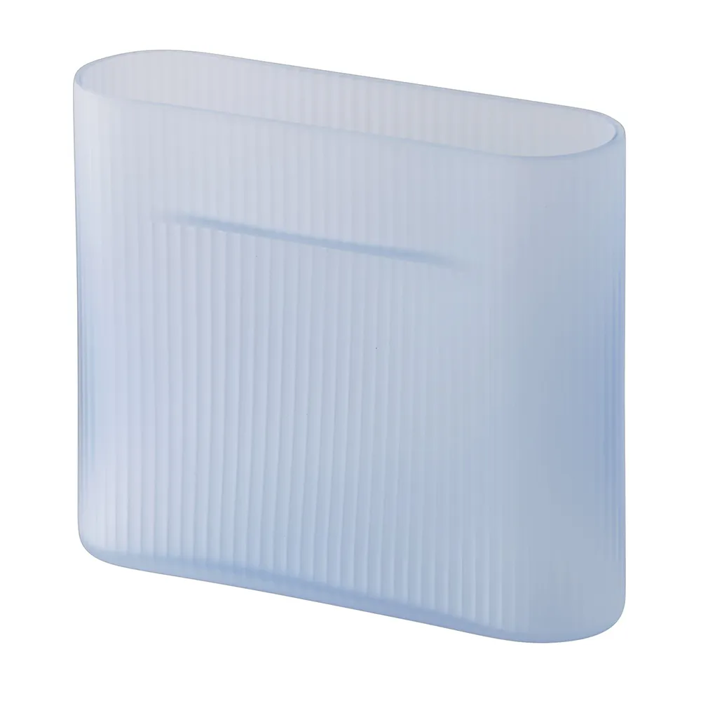 Muuto, Ridge Vas H: 16,5 cm Light Blue Frosted