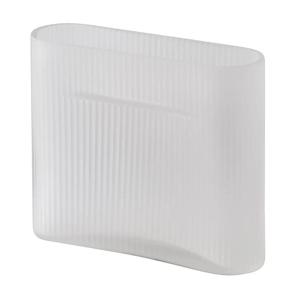 Muuto, Ridge Vas H: 16,5 cm White Frosted