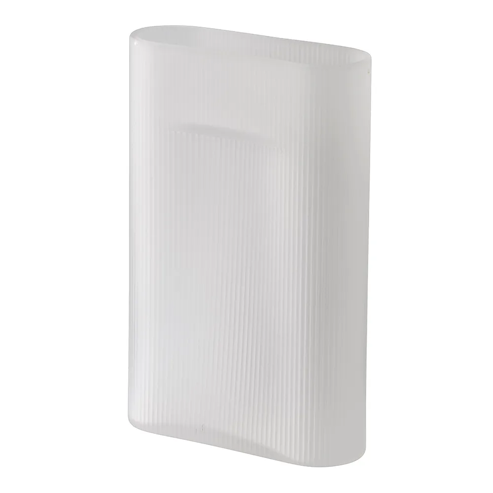 Muuto, Ridge Vas H: 35 cm White Frosted