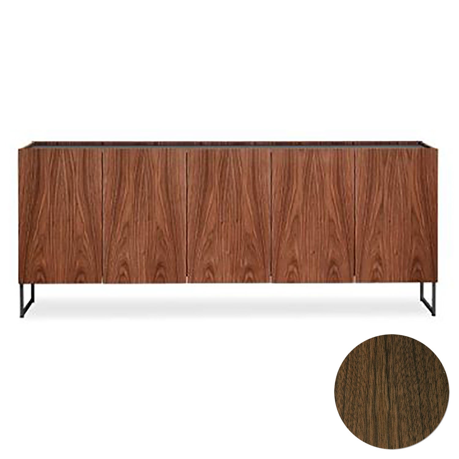 Skovby, Sm405 Skänk Valnöt Naturolja 211X43X68Cm