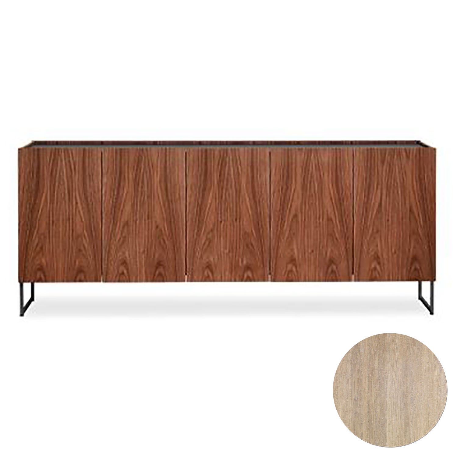 Skovby, Sm405 Skänk Ek Vitolja 211X43X68Cm
