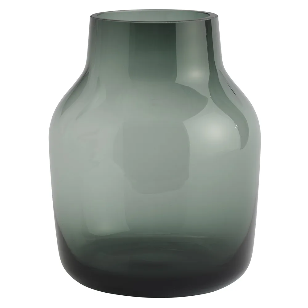Muuto, Silent Vas Ø15 cm Dark Green