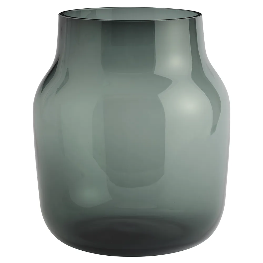 Muuto, Silent Vas Ø20 cm Dark Green