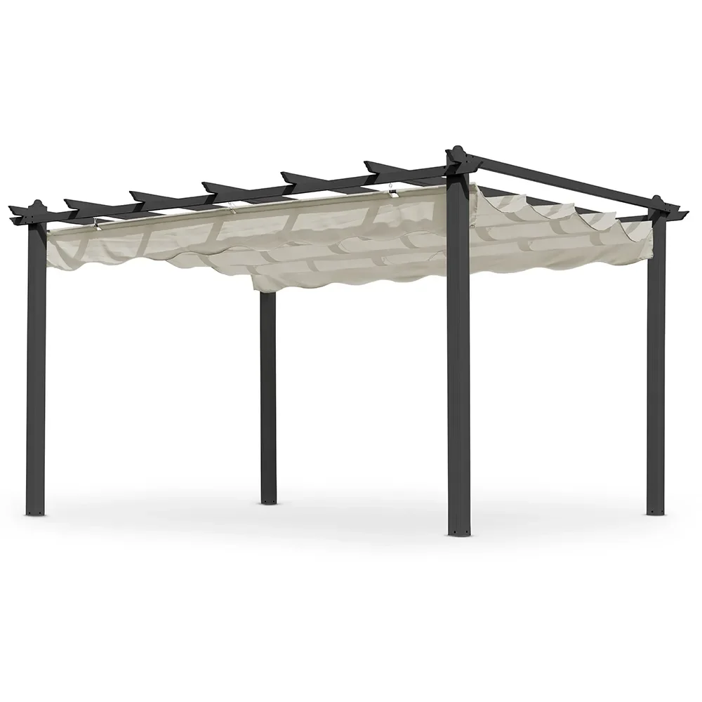 Hillerstorp, Skanör Paviljong 300x400 cm Svart/Sand