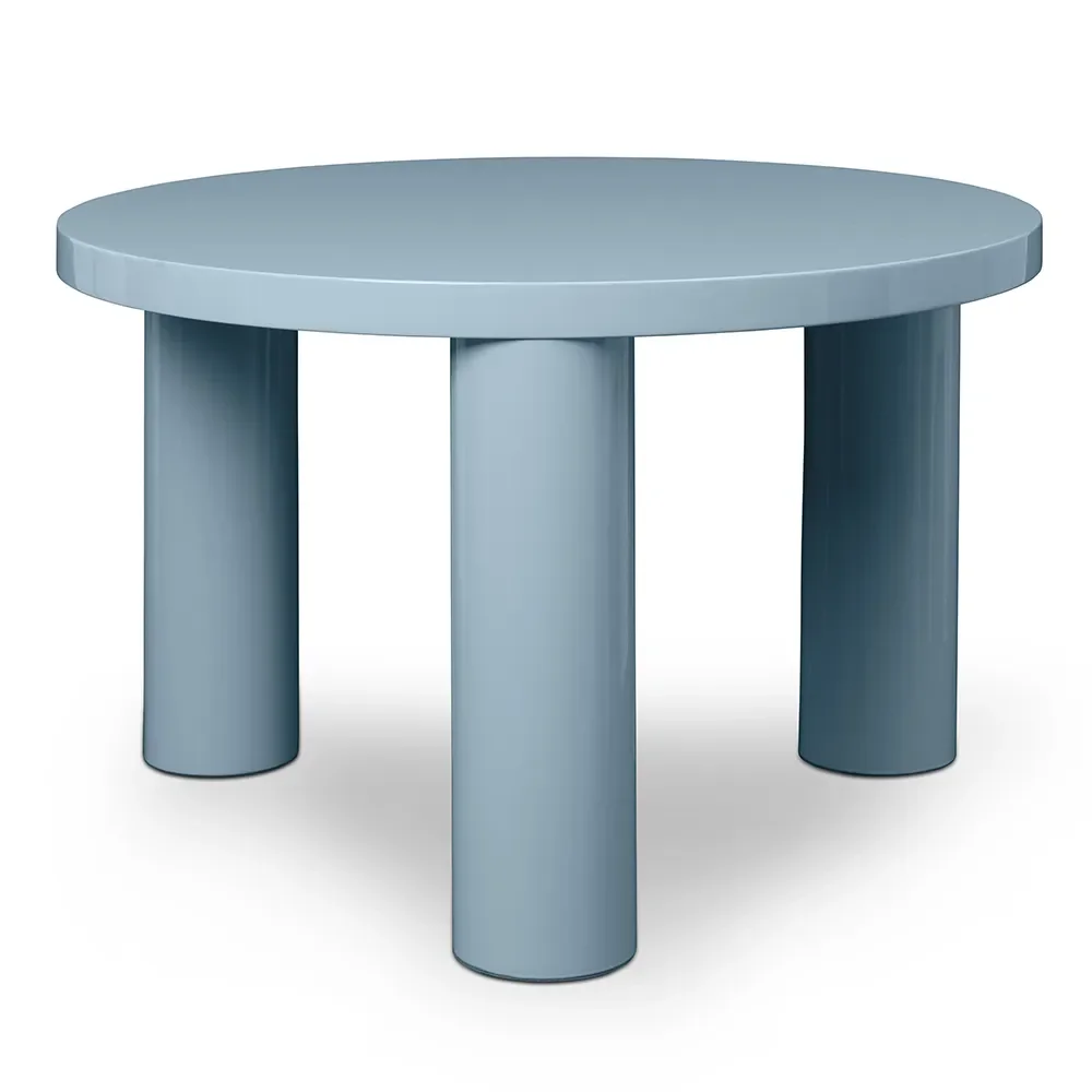 Ferm Living, Post Soffbord Ø65 cm - Ice Blue