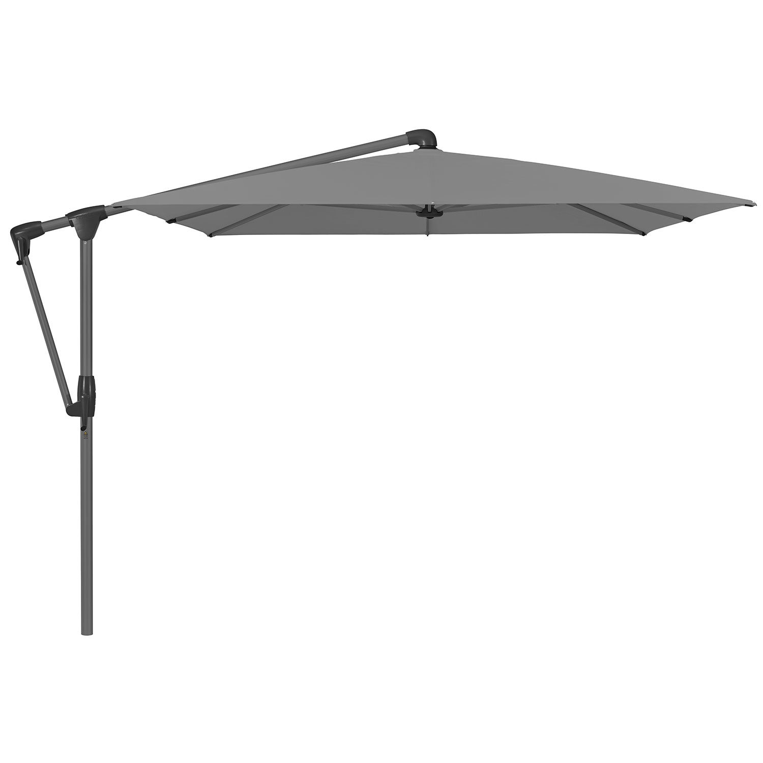 Glatz, Sunwing Casa frihängande parasoll 300x240 cm kat.4 antracite alu / 420 smoke