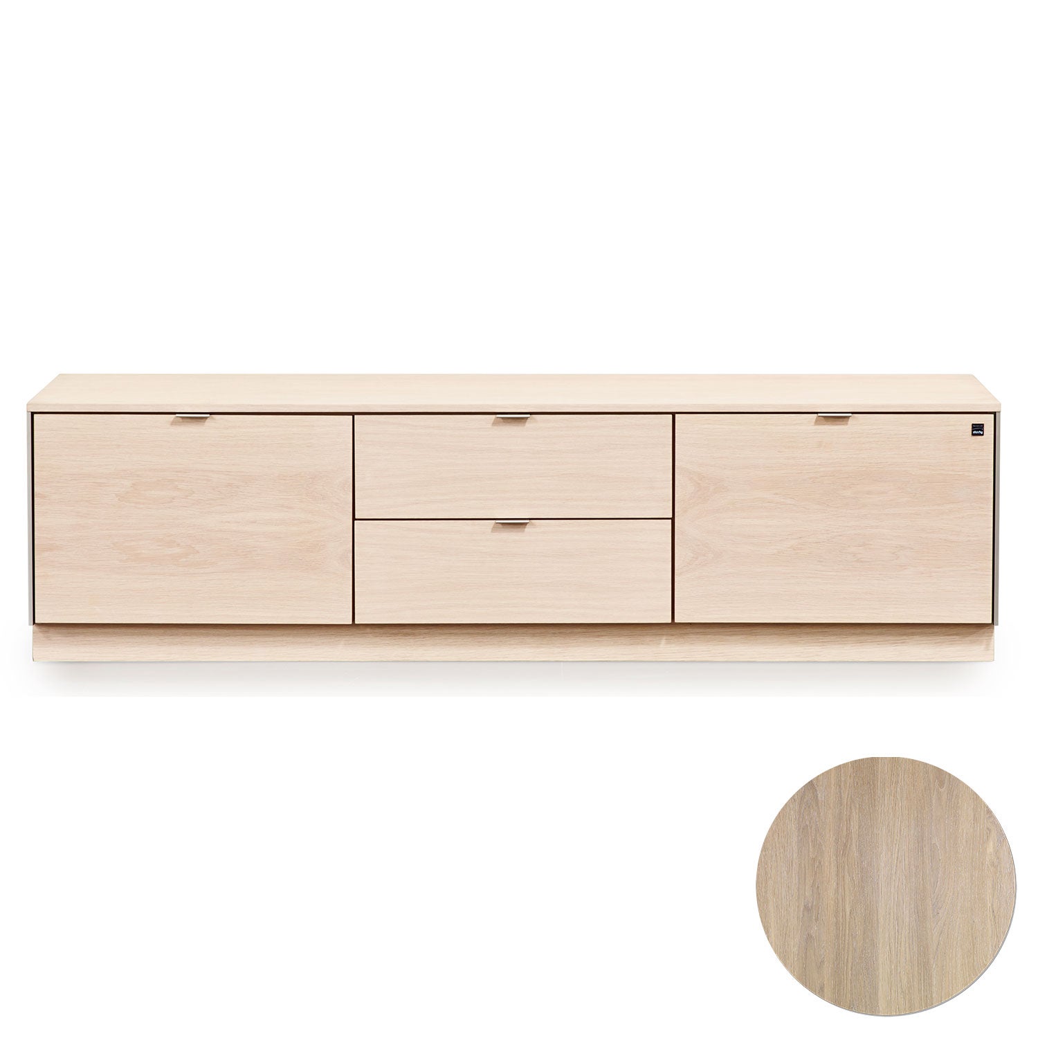 Skovby, Sm931 Tv-Bänk Ek Vitolja 146X44X40Cm