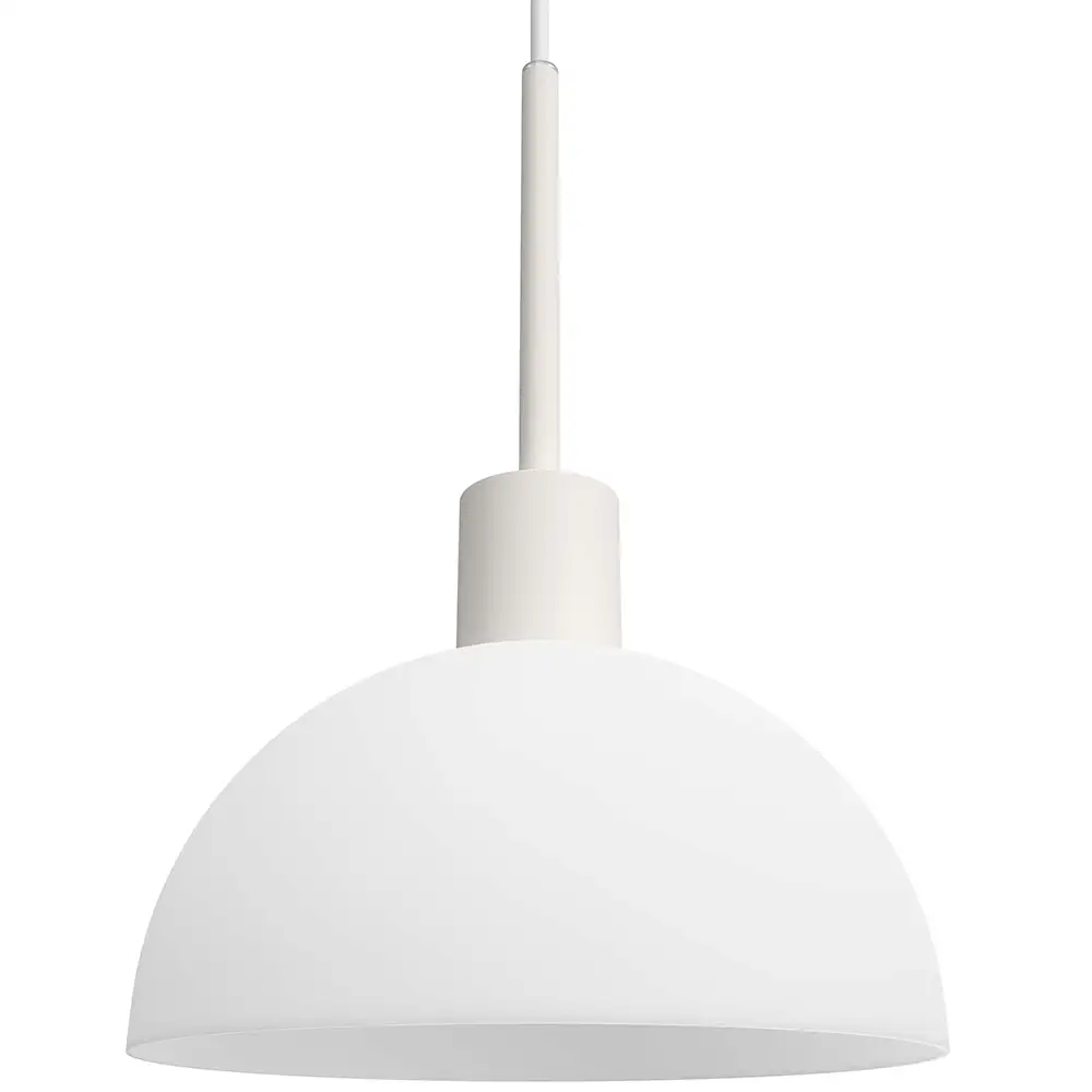 Herstal, Vienda pendel vit/glas E14