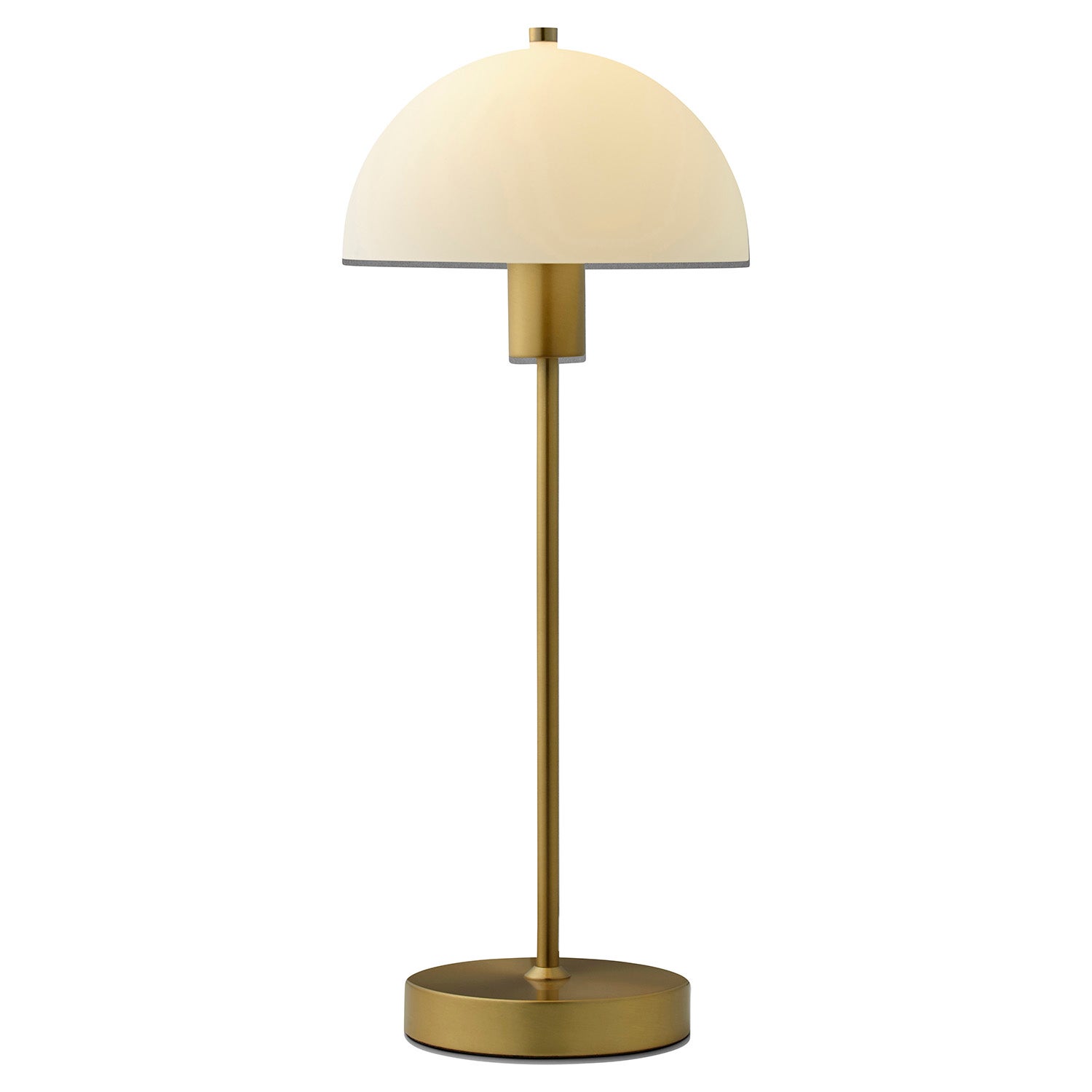 Herstal, Vienda bordslampa Mässing/Opalglas