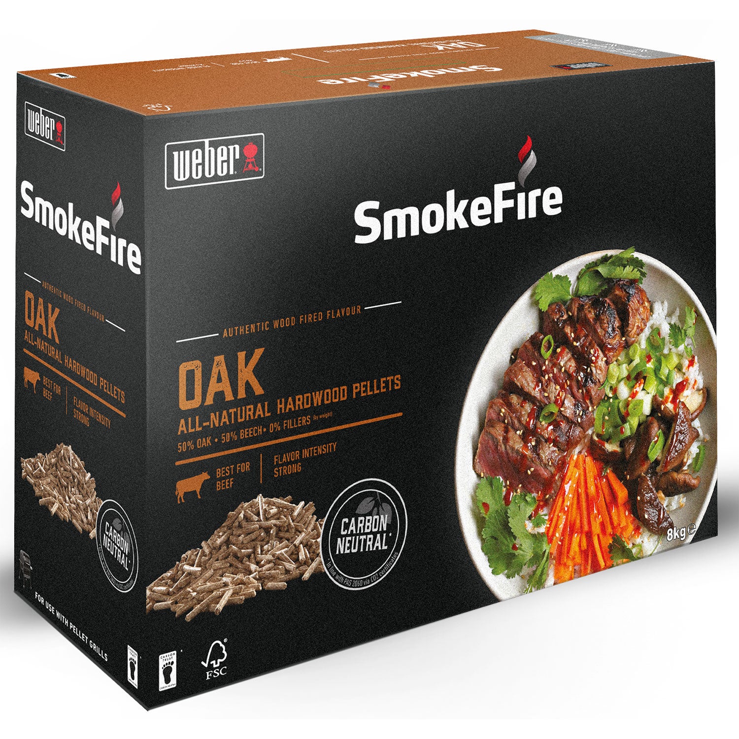 Weber, Träpellets fsc ek 8kg wood