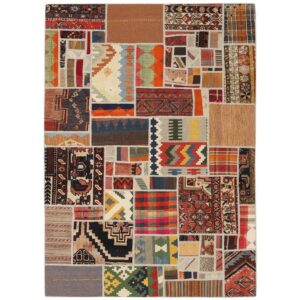 Rezas orientalisk x Tekkeh Kelim matta 140 x 200 cm