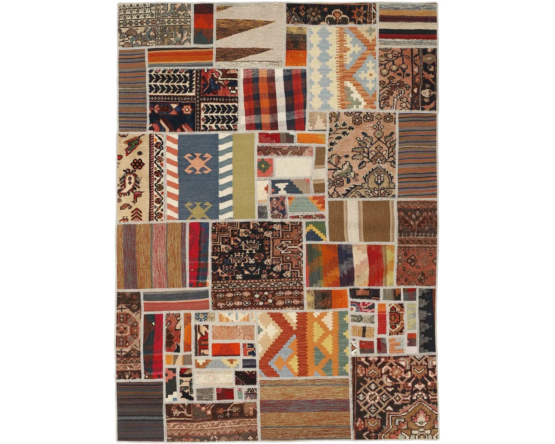 Rezas orientalisk x Tekkeh Kelim matta 140 x 200 cm