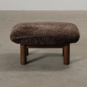 Audo Copenhagen Brasilia fotpall brun