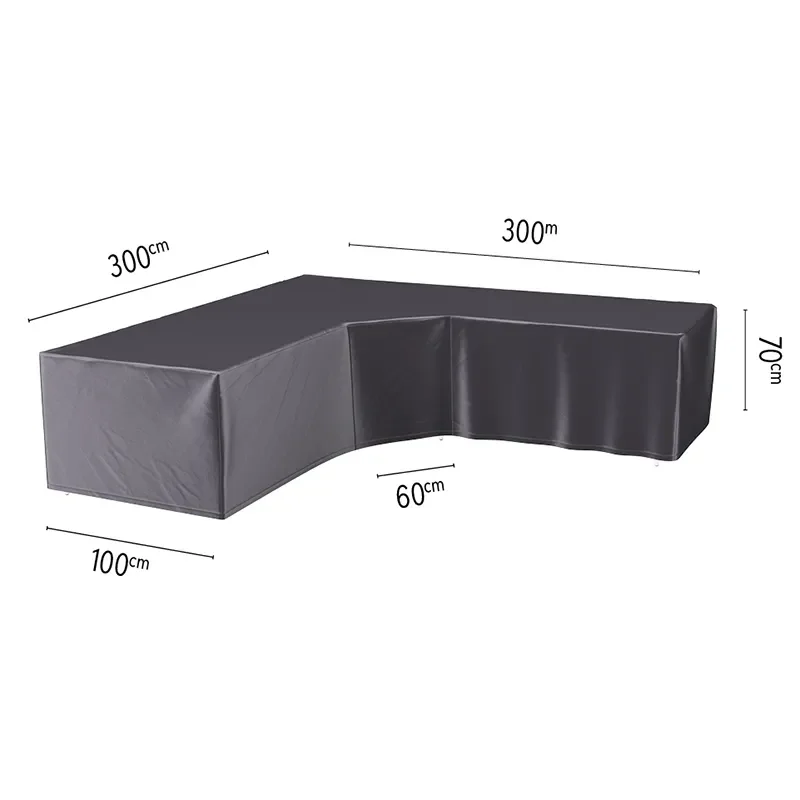 Platinum Aerocover, Möbelskydd hörnsoffa 300/300x100 cm