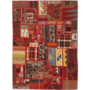 Rezas orientalisk x Tekkeh Kelim matta 140 x 200 cm