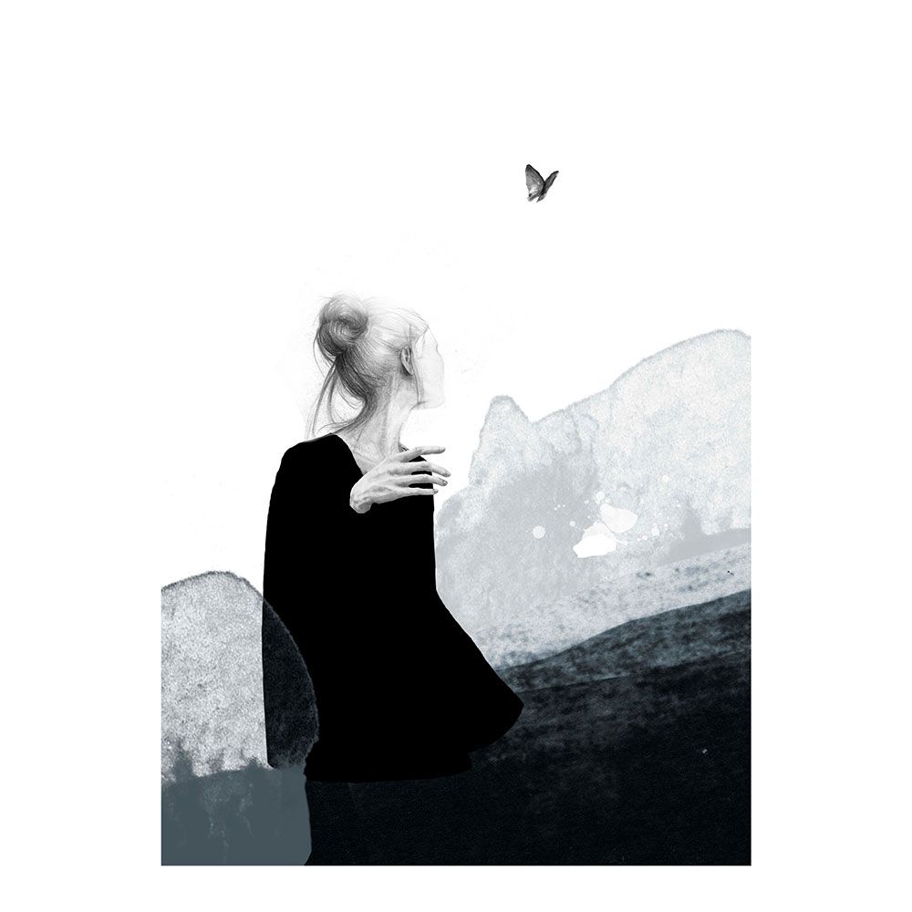 Anna Bülow, Anna Bülow poster Stay Safe 30x40 cm