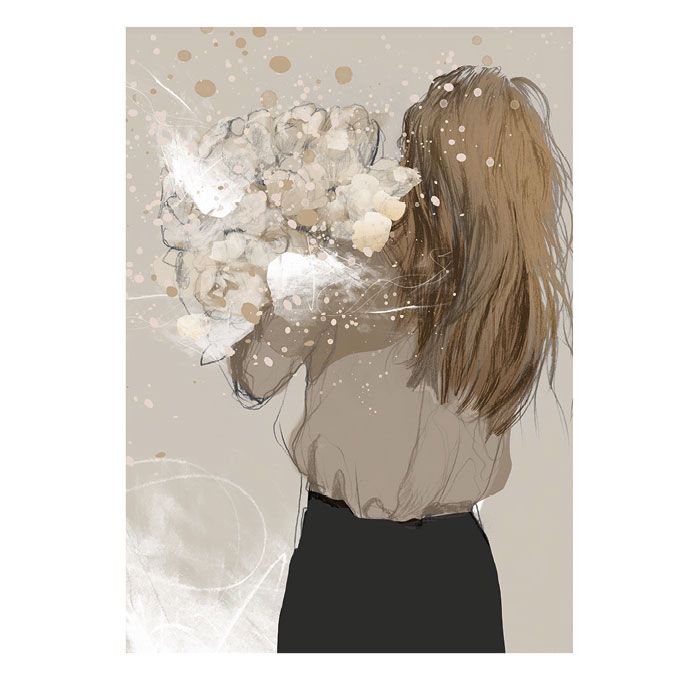 Anna Bülow, Anna Bülow poster Wild at heart 70x100cm