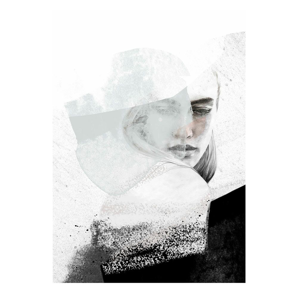 Anna Bülow, Anna Bülow poster A Quiet Reminder 30x40 cm