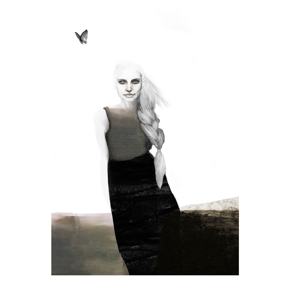 Anna Bülow, Anna Bülow poster Grace 50x70 cm