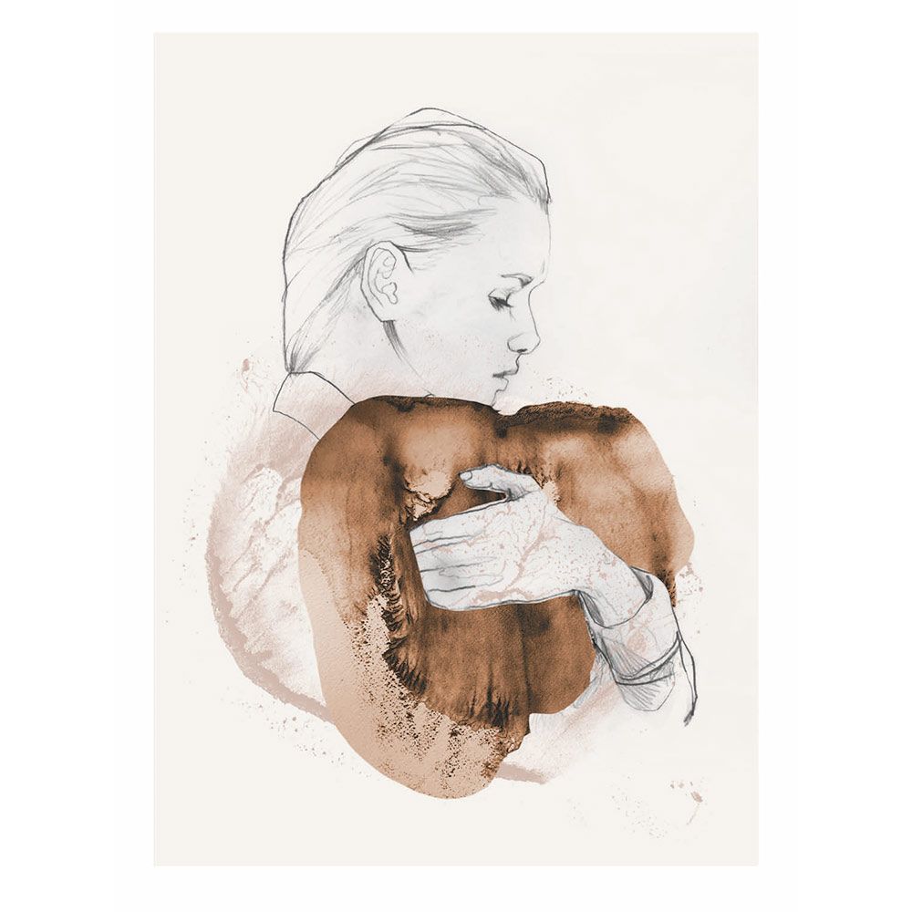 Anna Bülow, Anna Bülow poster Hold 30x40 cm