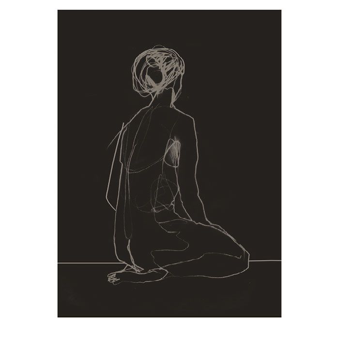 Anna Bülow, Anna Bülow poster Flow 6 30x40 cm